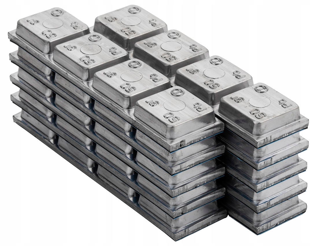 

Ciężarowe Ciężarki klejone ołowiane 10 sztuk 4x50g