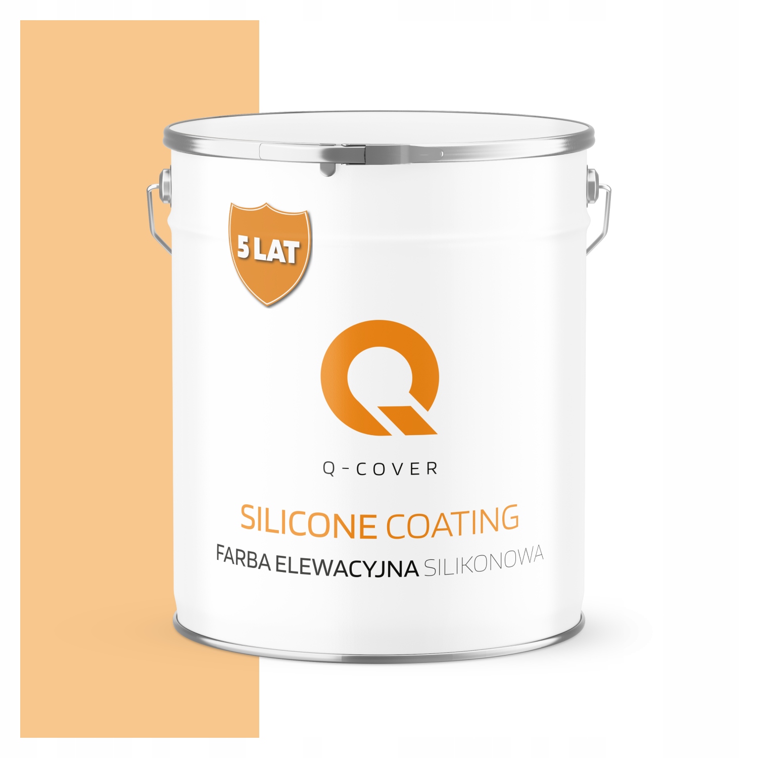 Fasádna Silikónová Fasádna Farba Oranžová Svetlá F764 5L