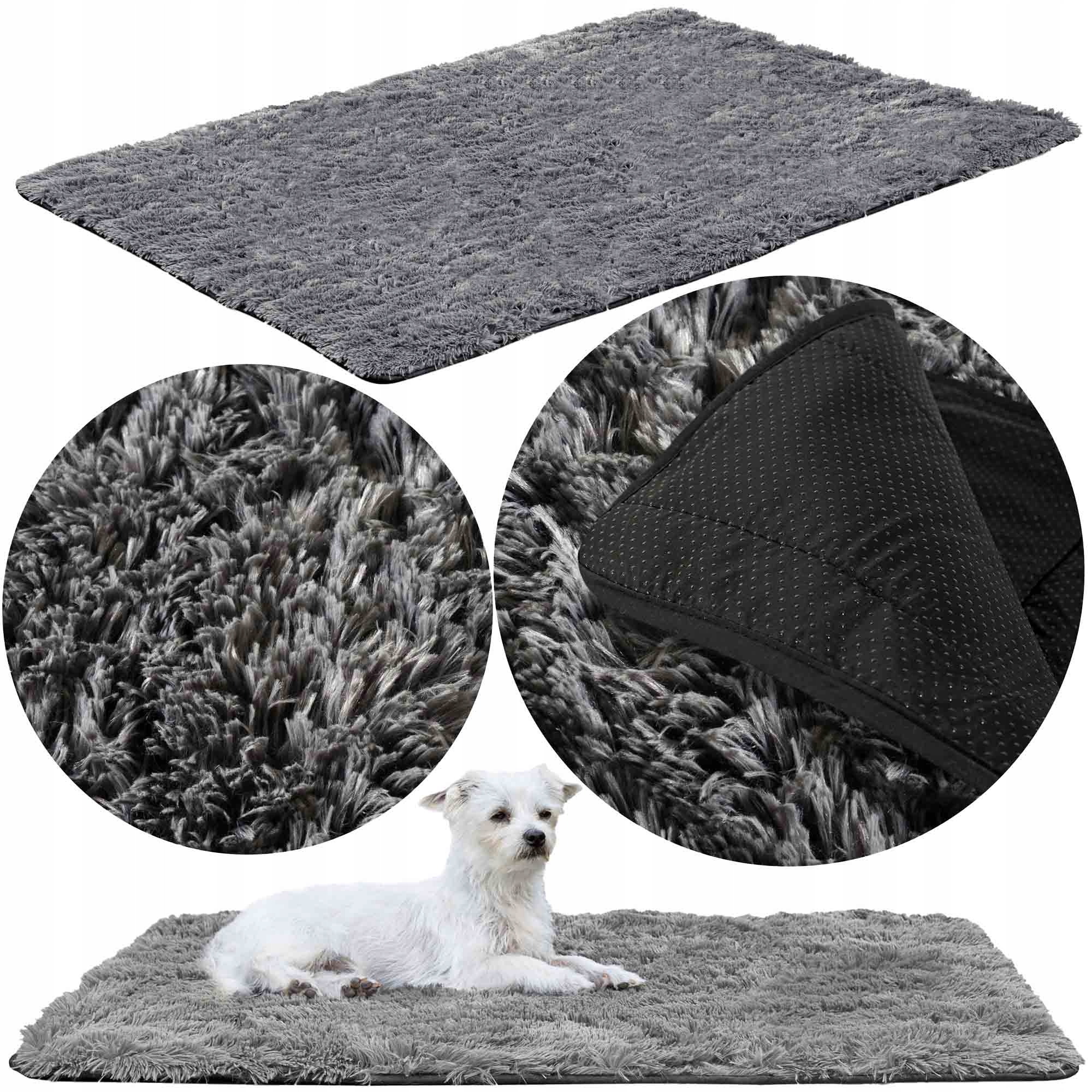 DYWAN SHAGGY FUTRZANY PLUSZOWY ANTYPOŚLIZGOWY DO SALONU POKOJU 80X160 CM