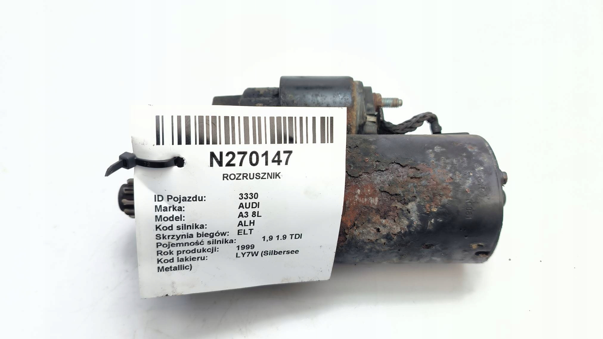 starter 1.9 TDI AUDI A3 8L