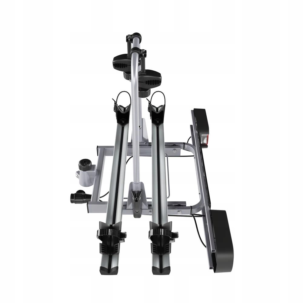 BAGAŻNIK ROWEROWY NA HAK PLATFORMA 2 ROWERY - AMOS - UCHYLANY 13 PIN ZAMEK Długość 66 cm