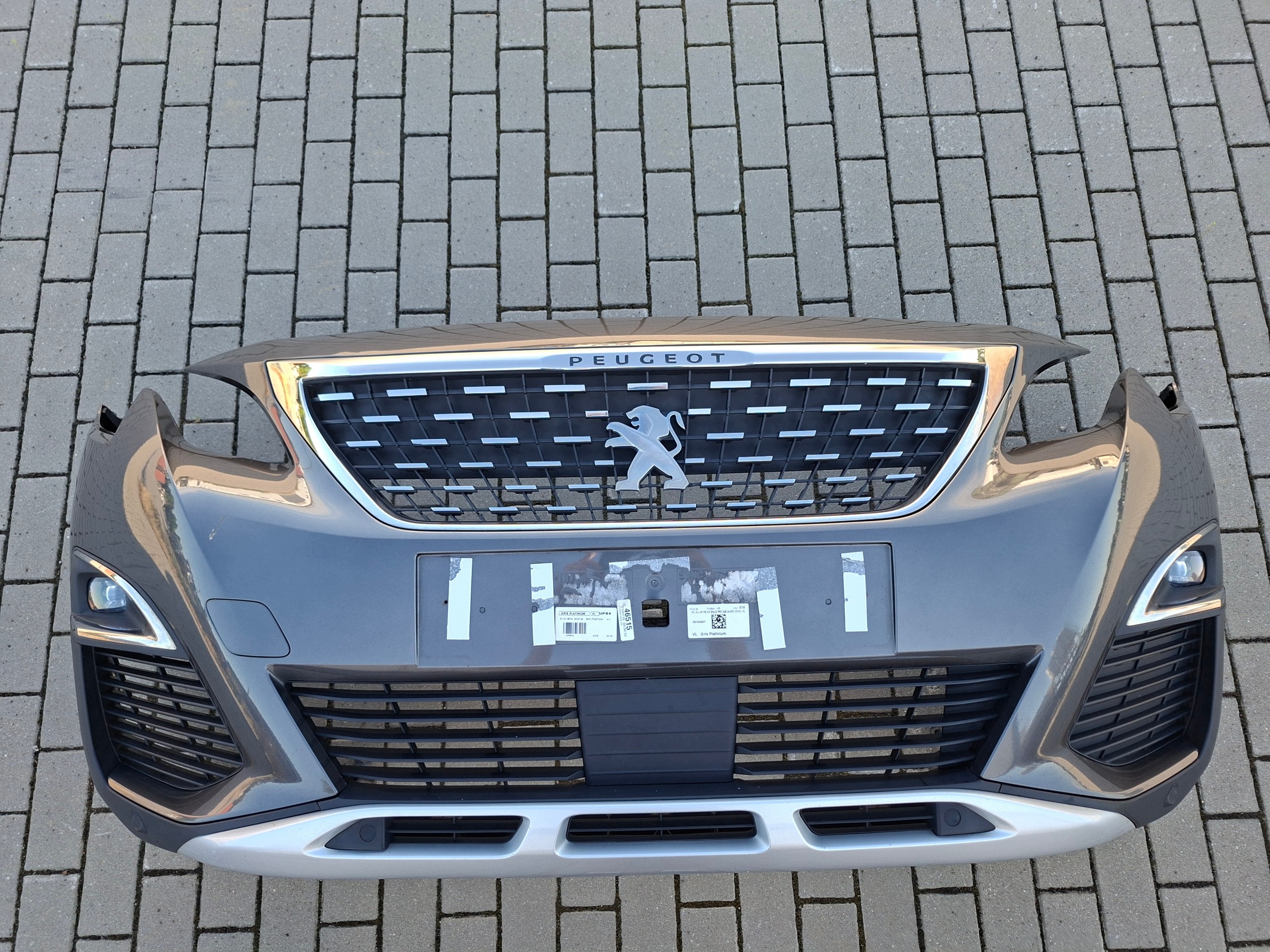 bumper front front PDC grill complete GT-LINE PEUGEOT 3008 II EVLC