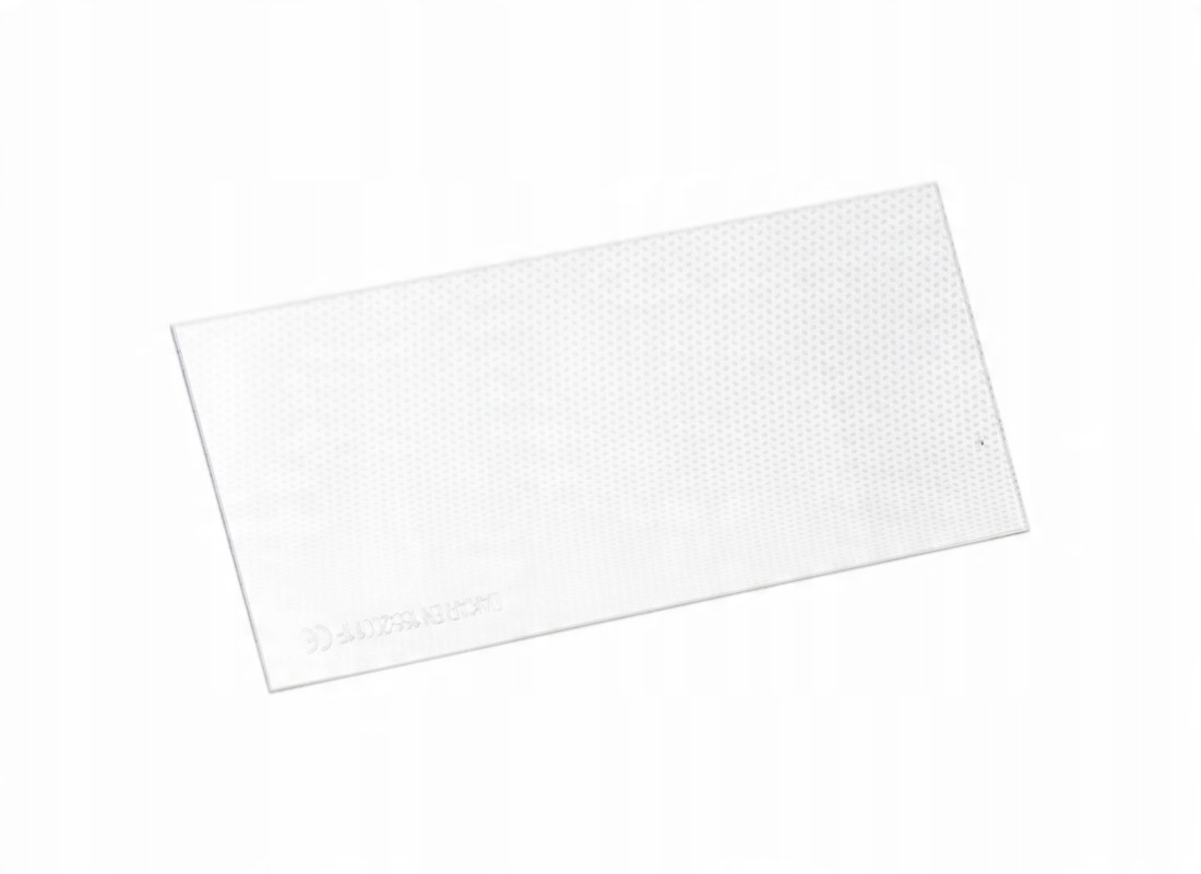 

Szybka ochronna poliwęglan 108x51 mm do przyłbicy
