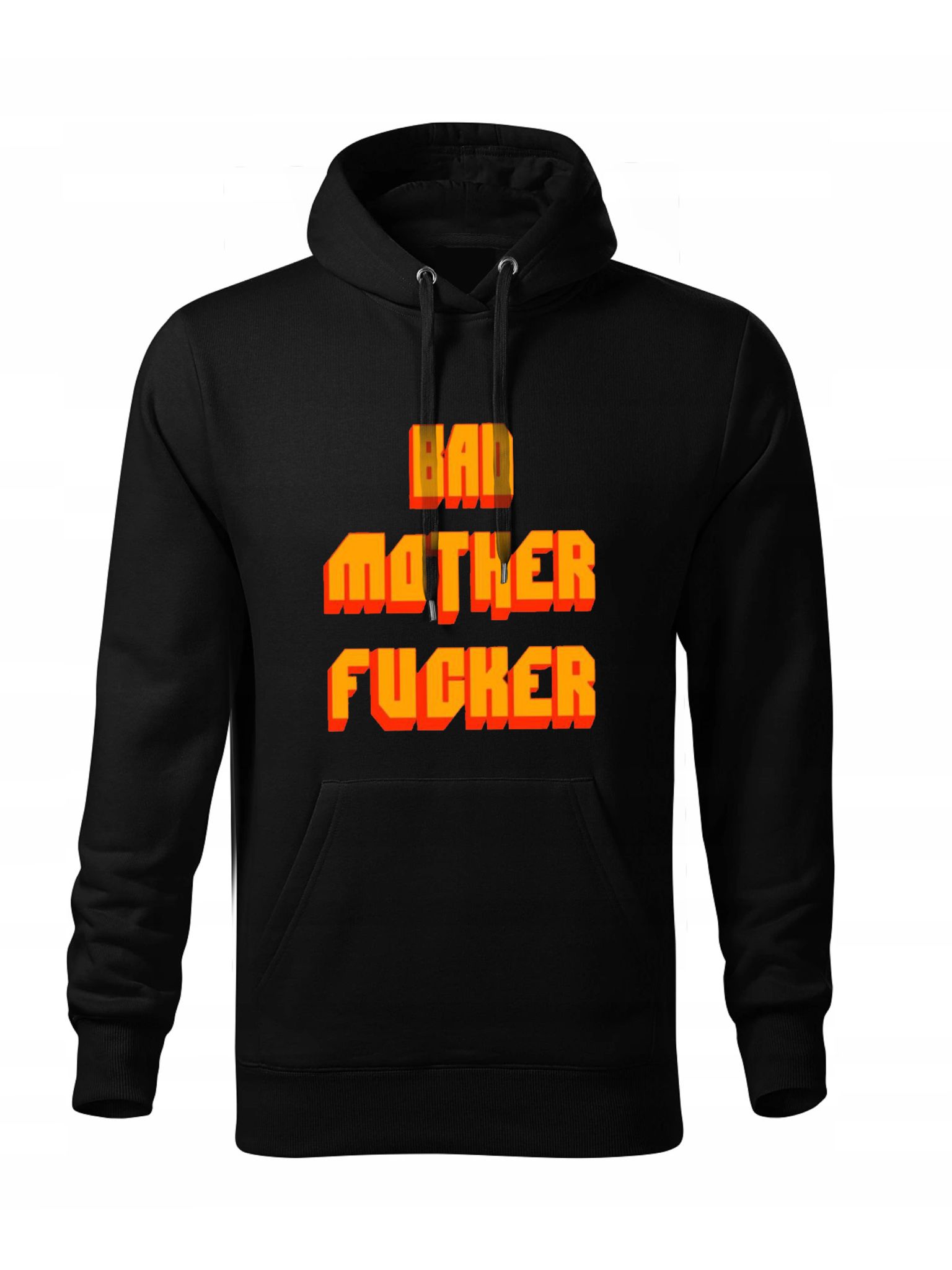 

Bluza Męska Czarna Bad Mother Fucker Z Kapturem XL