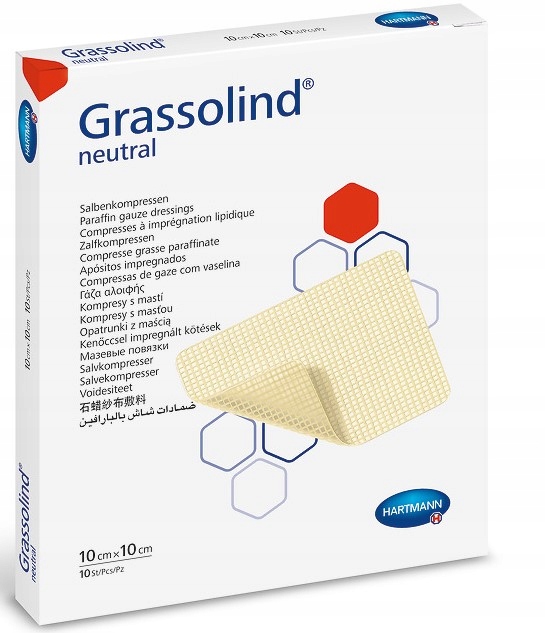 

Hartmann Grassolind 10 cm x 10 cm, 10szt.