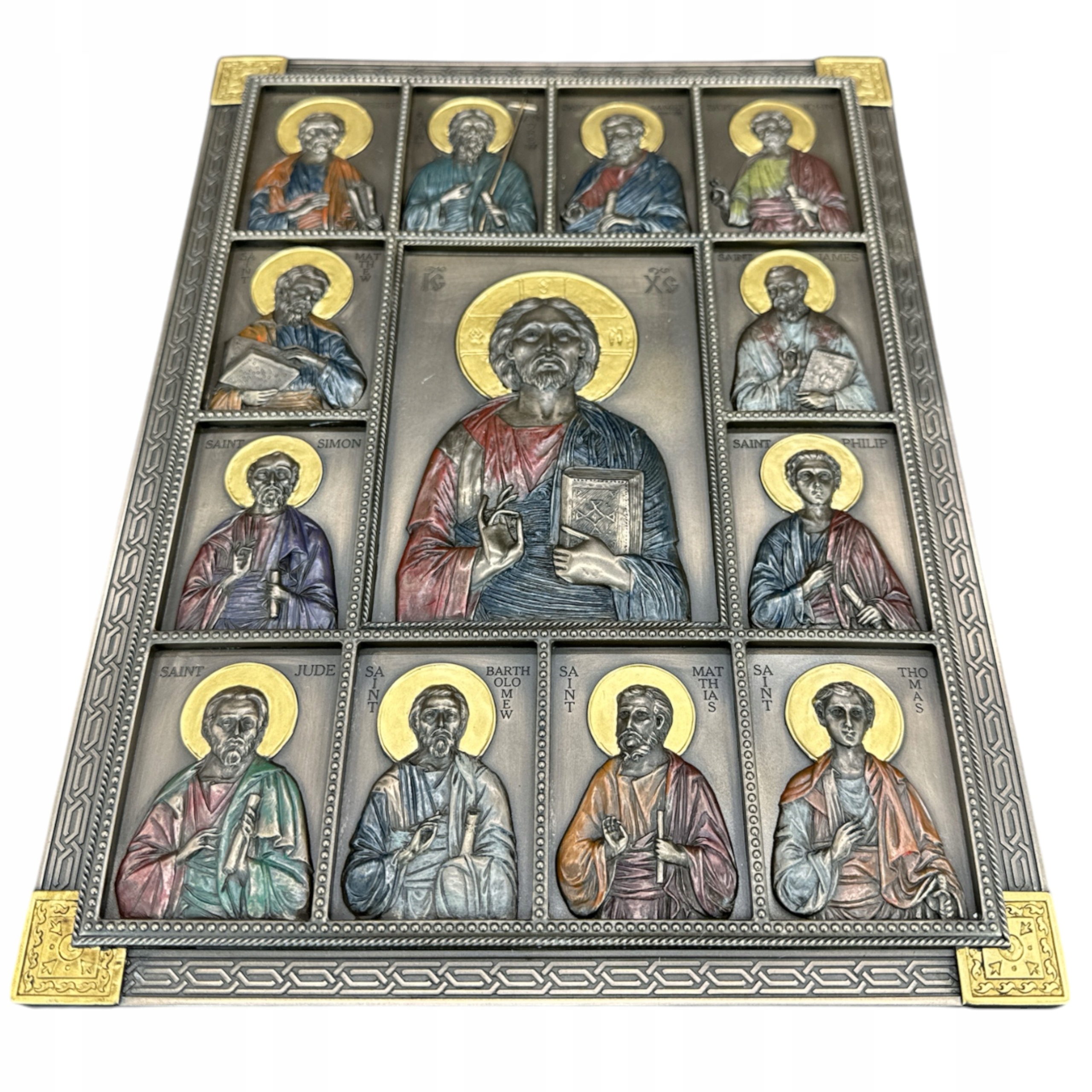 reliéf Ikona Ježiš A Dvanásť Apoštolov Veronese WU77623A4 darček