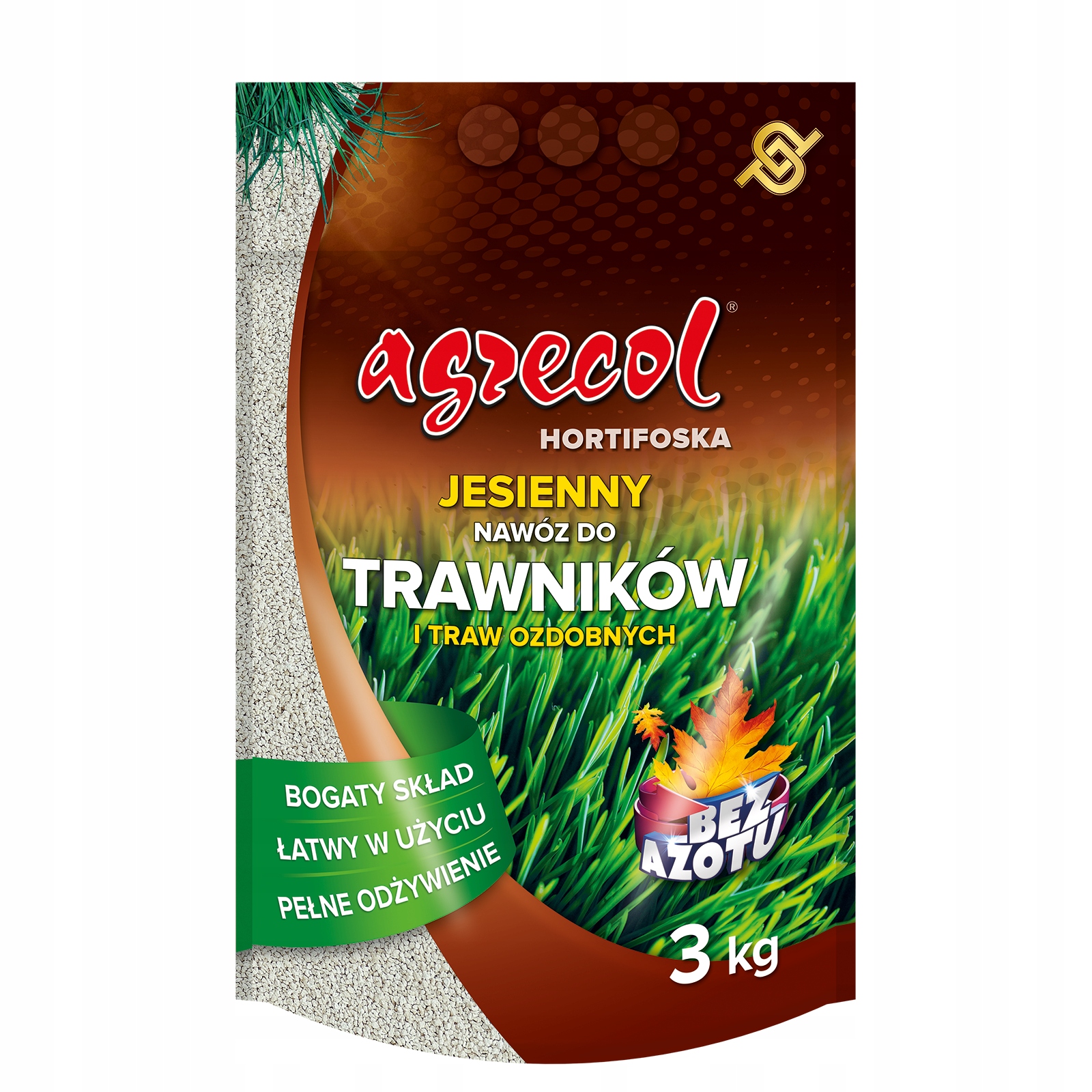 

Nawóz jesienny do trawników 3kg Hortifoska Agrecol