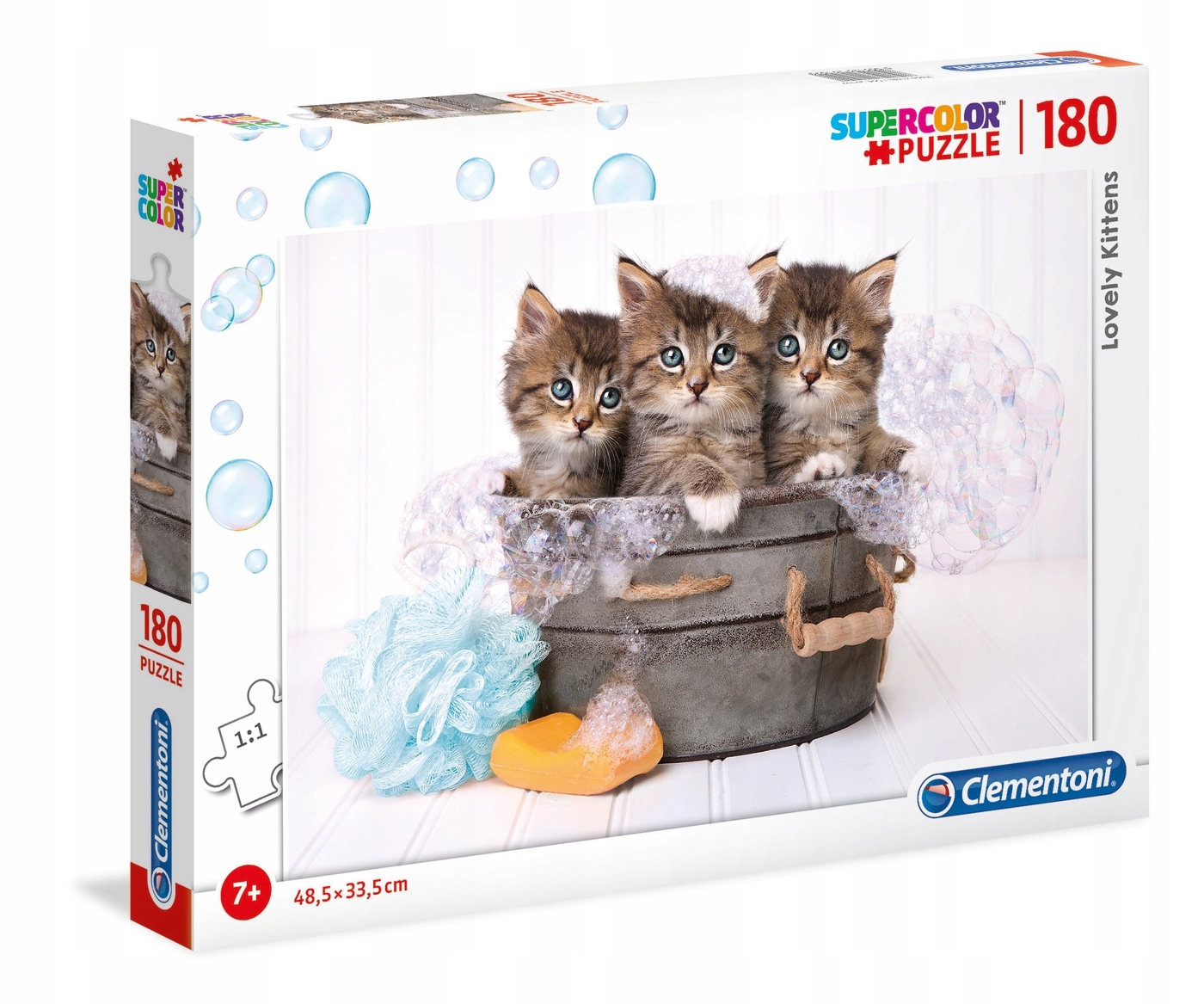 

Puzzle 180 El Kotki Clementoni 29109