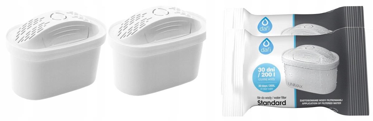 

Wkład Filtr do Dafi Brita Aquaphor Maxtra 2 Sztuki