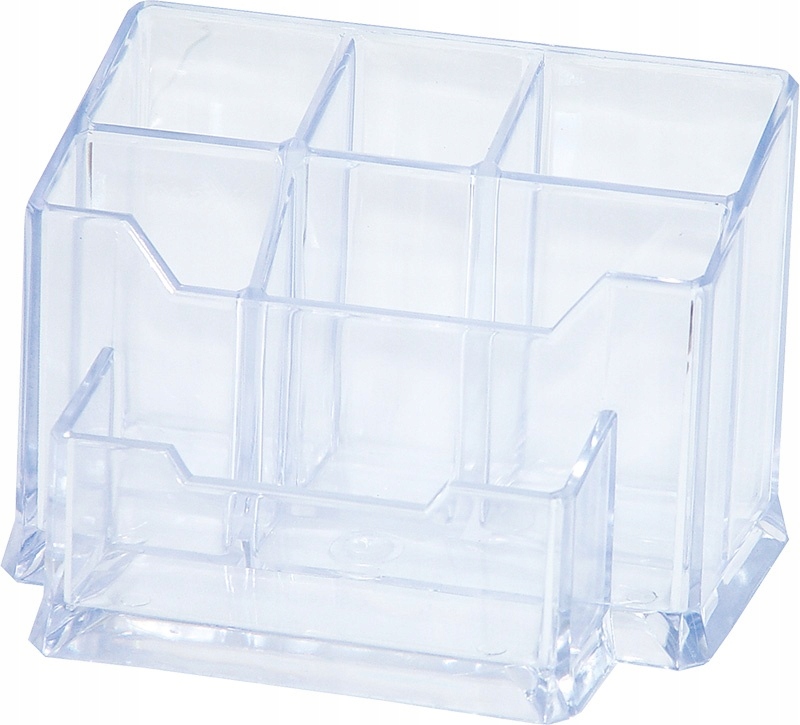 

Przybornik na biurko przeźroczysty organizer