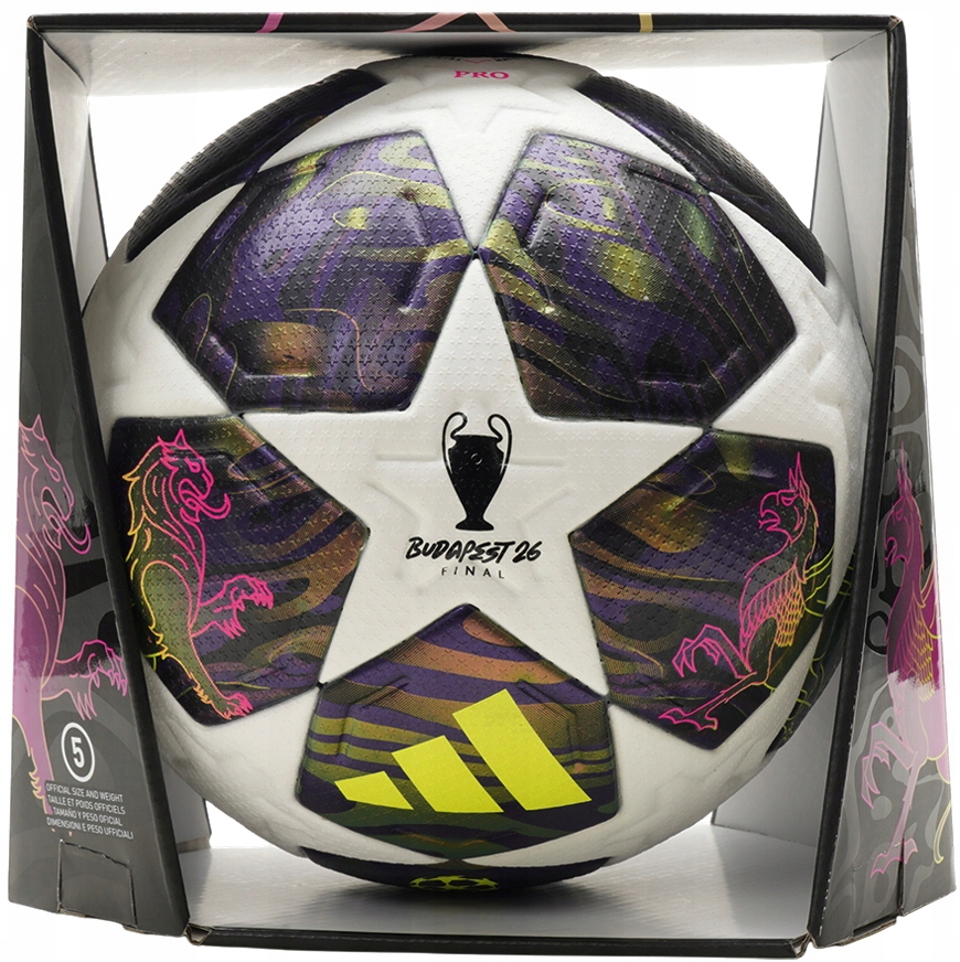 Adidas Piłka Nożna Meczowa Liga Mistrzów Ucl Final Pro 2026 Omb R. 5