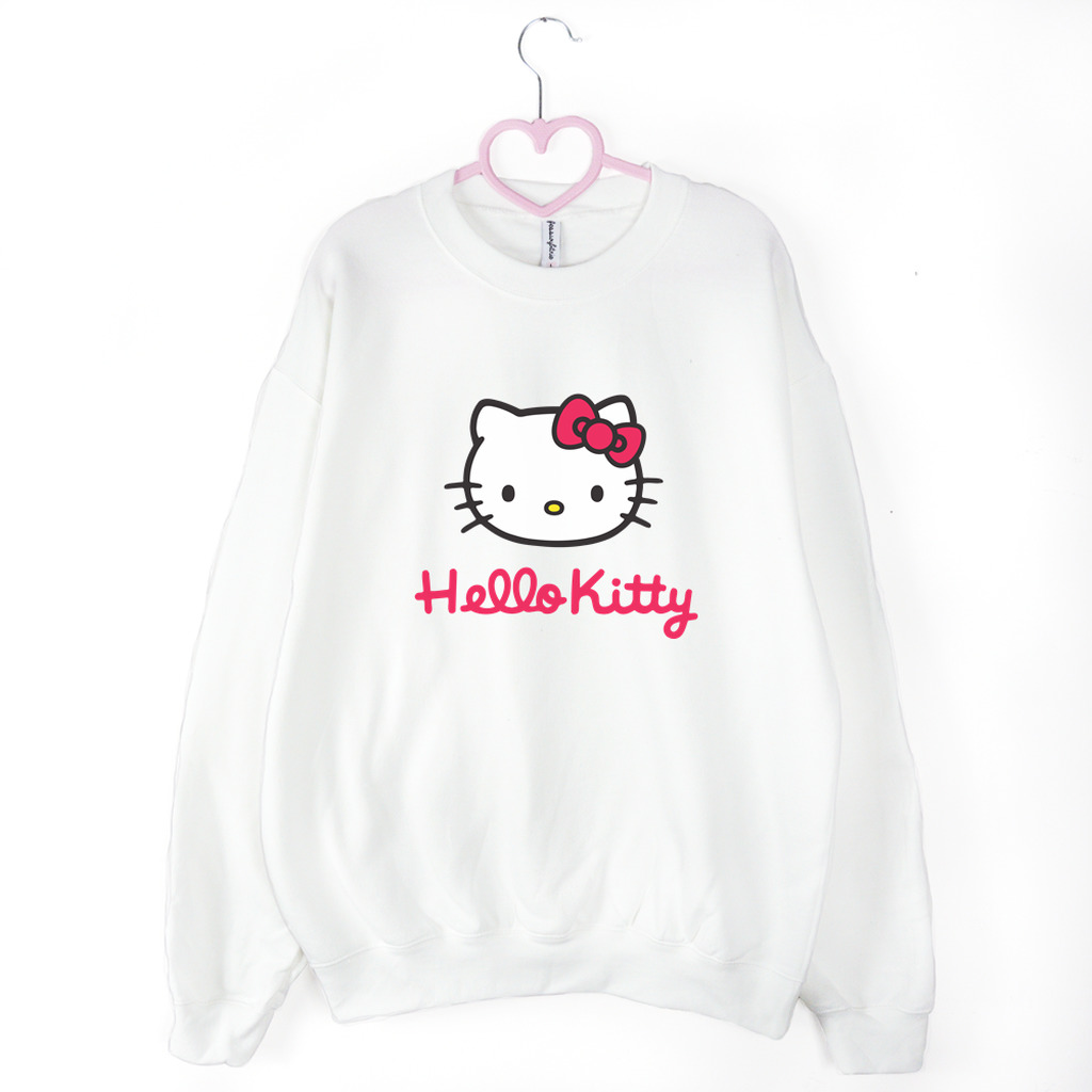 

Bluza Hello Kitty kawai kot biała 146 152