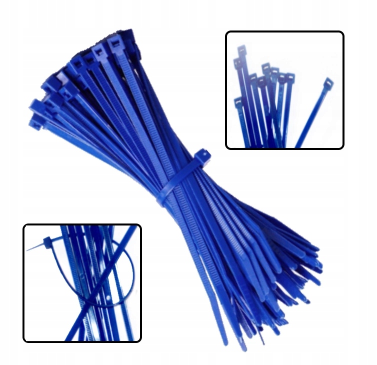 

Opaski Zaciskowe Kablowe Trytki 140x3,5mm Trytytki