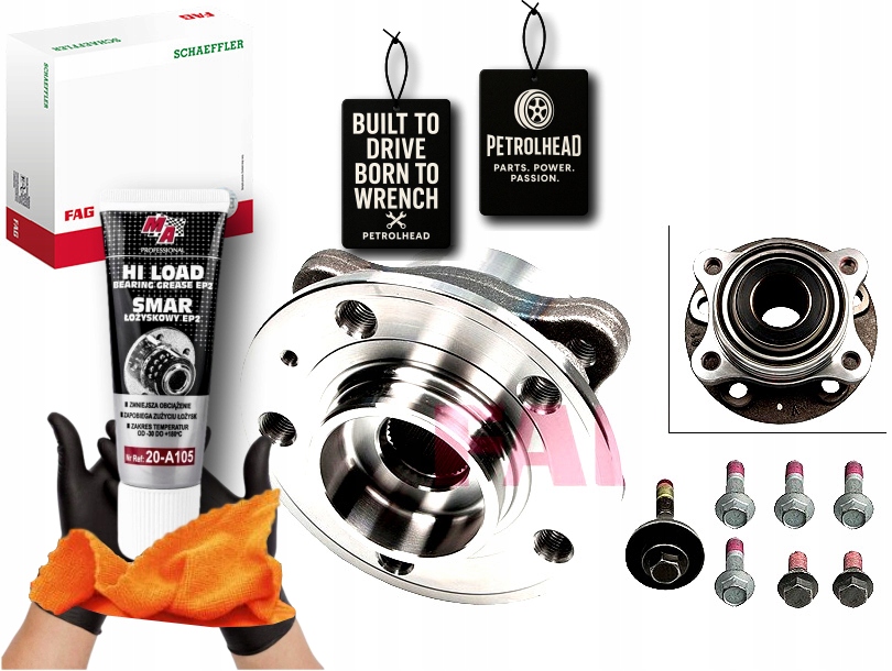 Sada Ložiska Kola S Pístem Přední L/p Volvo XC90 I 2 #Petrolhead Pro+ Kit7