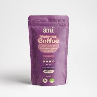 Levně Mletá Káva Arabica S Chaga A Cordyceps Bio 350 g Ani
