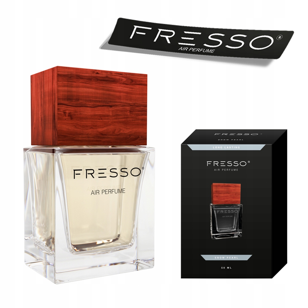 FRESSO SNOW PEARL Zapach Perfumy do Samochodu Auta 50ml