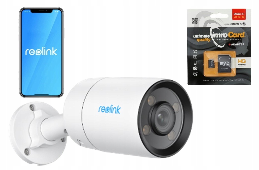 Kamera Reolink CX410 Colorx 2K 4MP Poe Karta 256 Gb