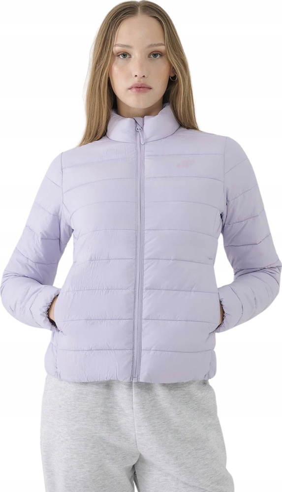 Dámská Péřová Bunda 4F F533 Světle Fialová 4F WSS25TDJAF533 52S vel. M