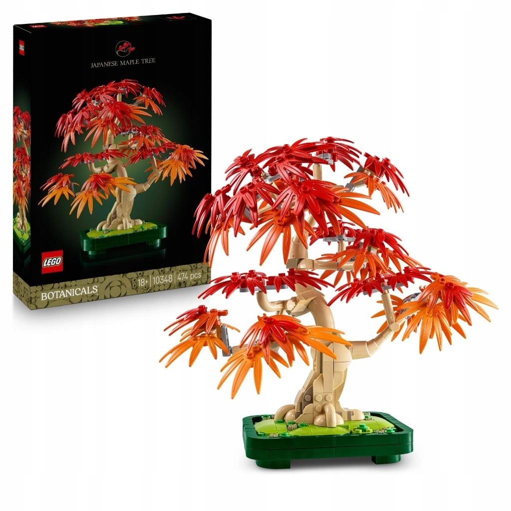 Lego Botanicals Palmový javor Bonsai – Stavebnice 474 dílků