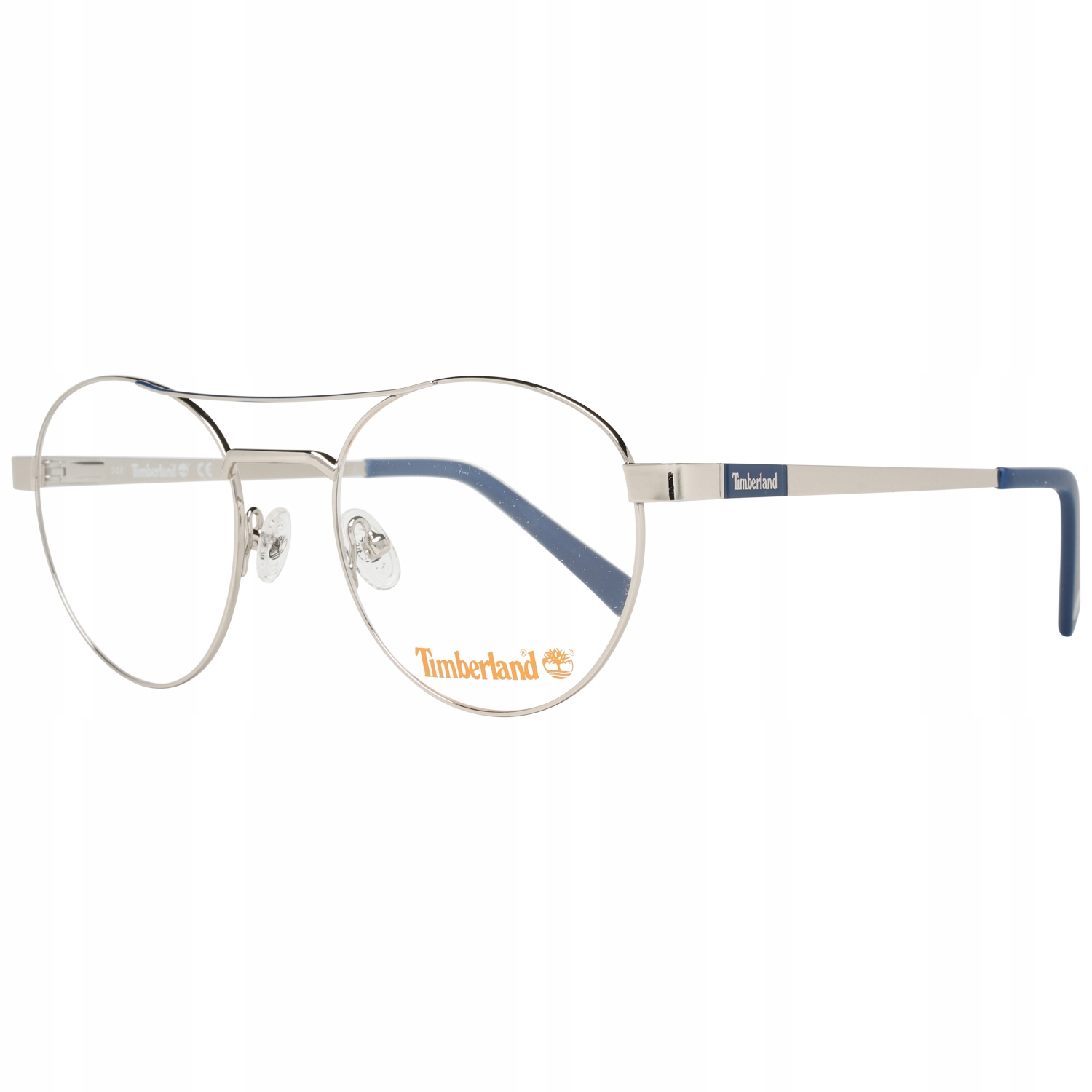 Okulary oprawki męskie Timberland TB1640 Srebrne