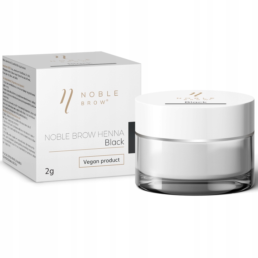 

Henna pudrowa do brwi Noble Brow Black