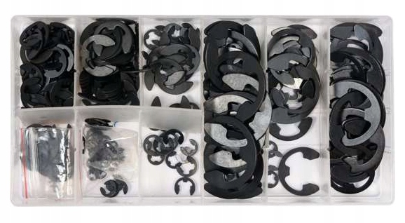 

Zawleczki Typu E MIX Zestaw 300SZT YT-06884 Yato