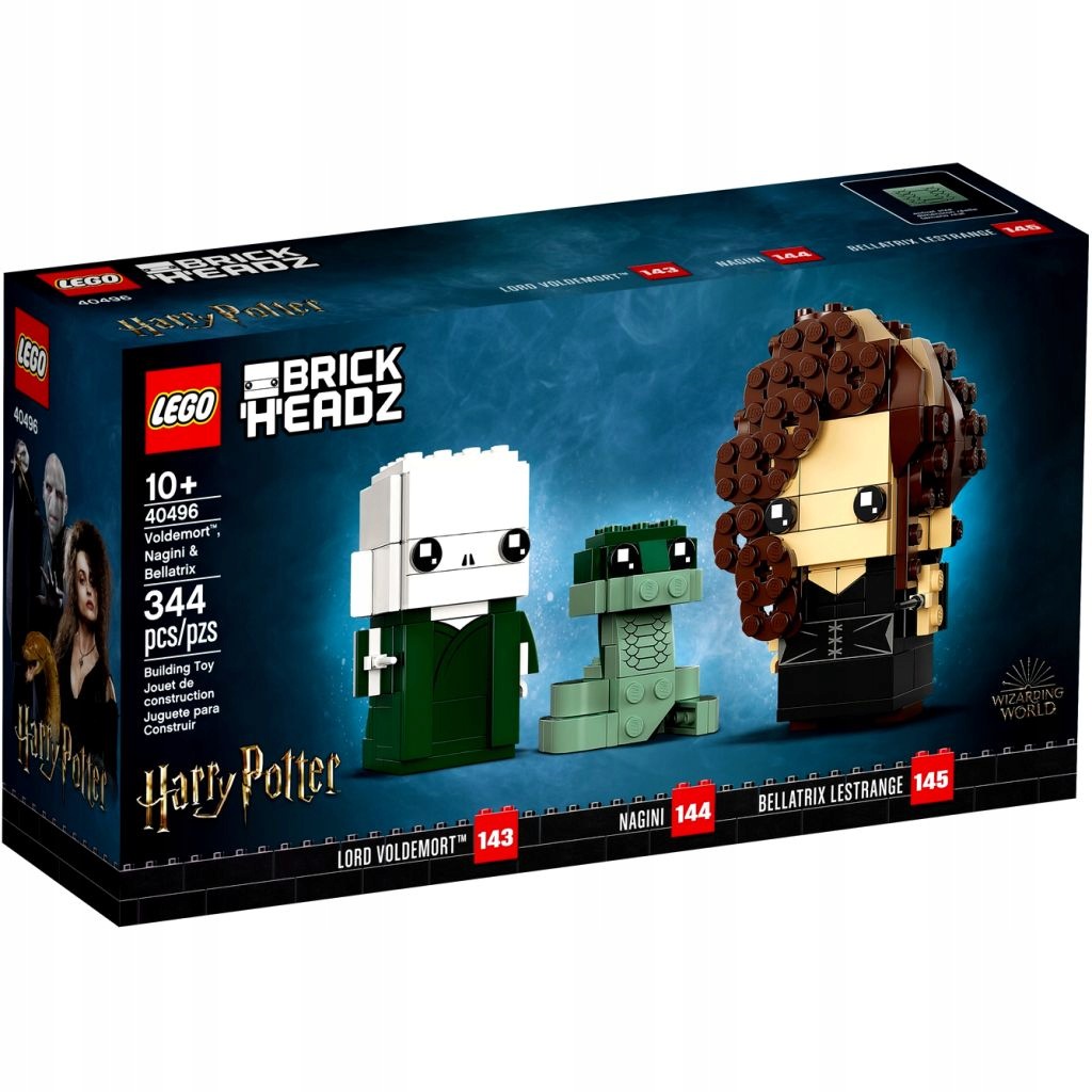 Sada Lego Brickheadz 40496 Harry Potter: Voldemort Nagini A Bellatrix