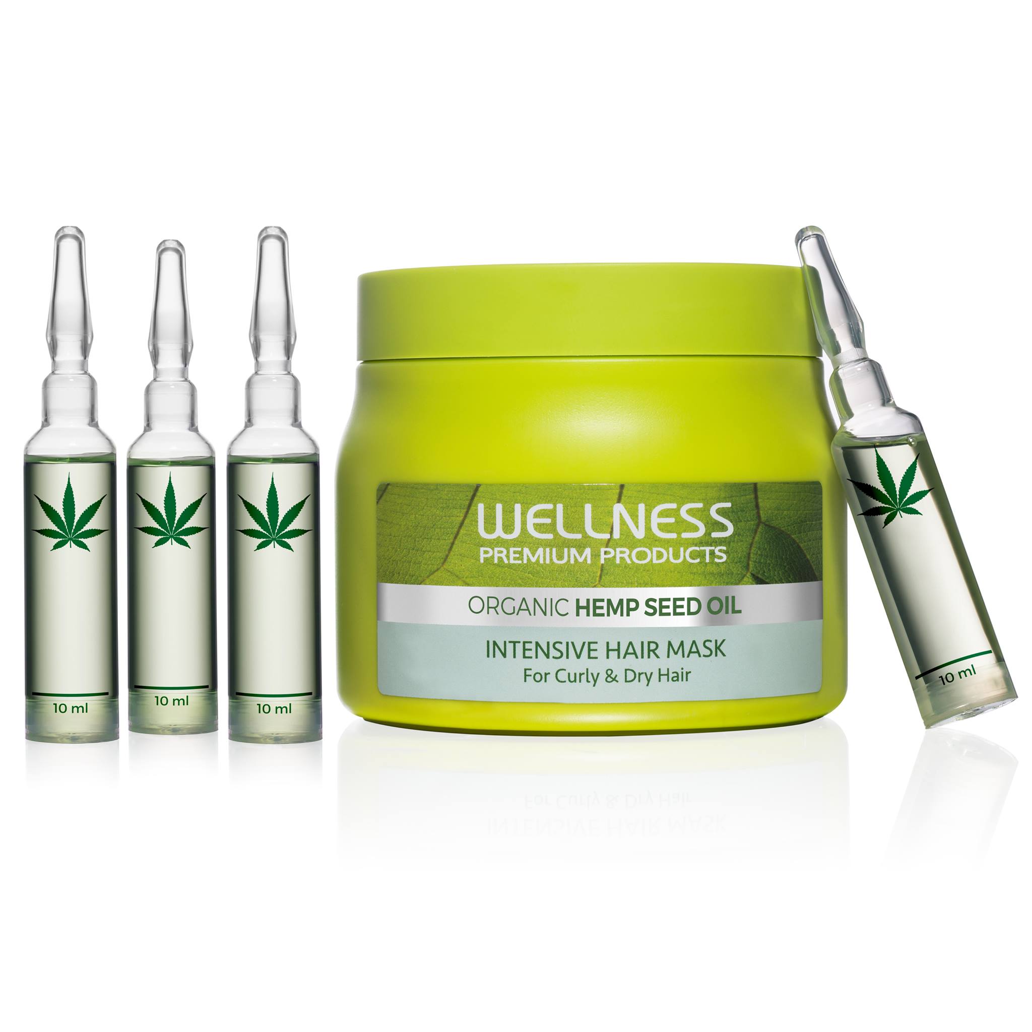 

Wellness Maska Do Włosów 500 ml 4 Ampułki