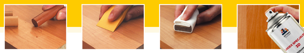 Wosk do mebli, kredka pałeczka do rys klon jasny Kod producenta Ko 130 176