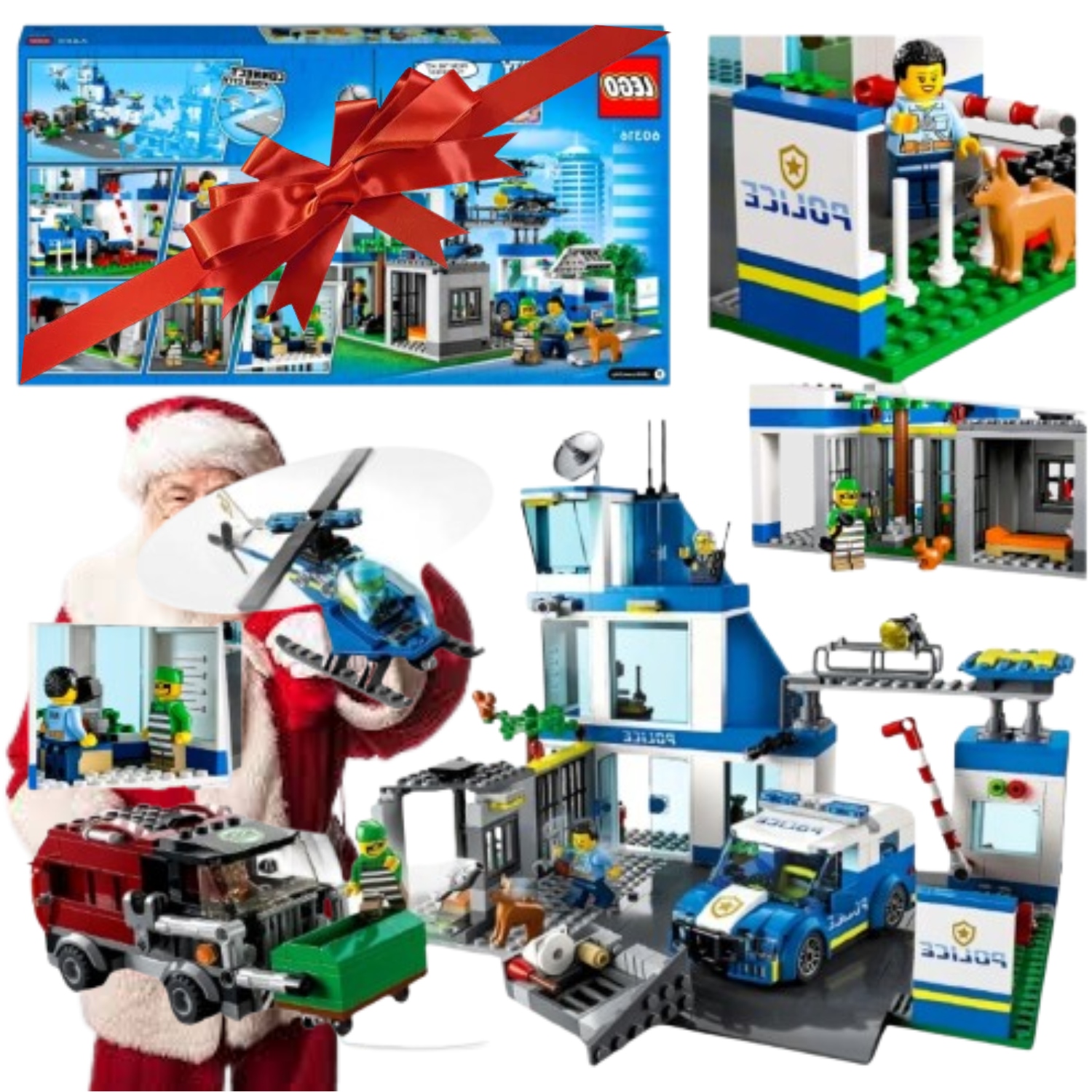 Zestaw Lego City Posterunek Policji Komenda Komisariat Policja Miasto Auto