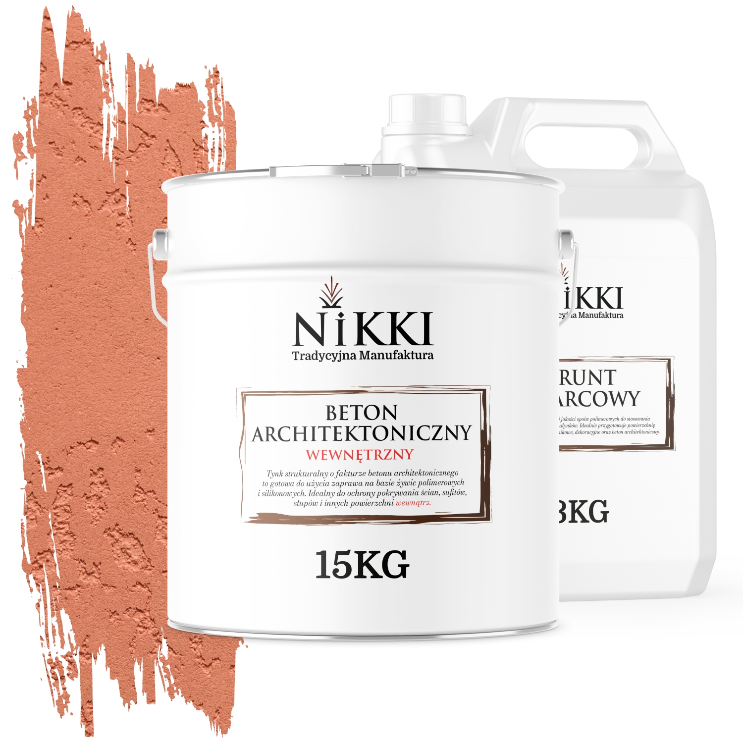 Vnitřní architektonický beton půda 10 m2 15 kg Pudrová Růžová F315 Ozdobný