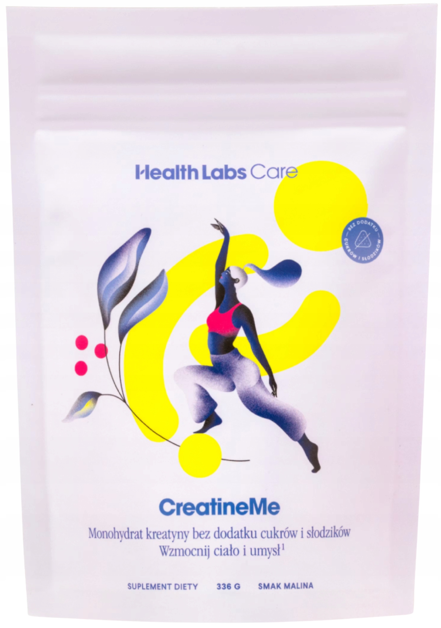 HealthLabs CreatineMe 336 g Trénink Regenerace Koncentrace Práce mozku