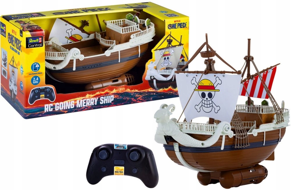Revell Control 2.4GHz One Piece Rc Going Merry Zdalnie sterowana łódź 24143