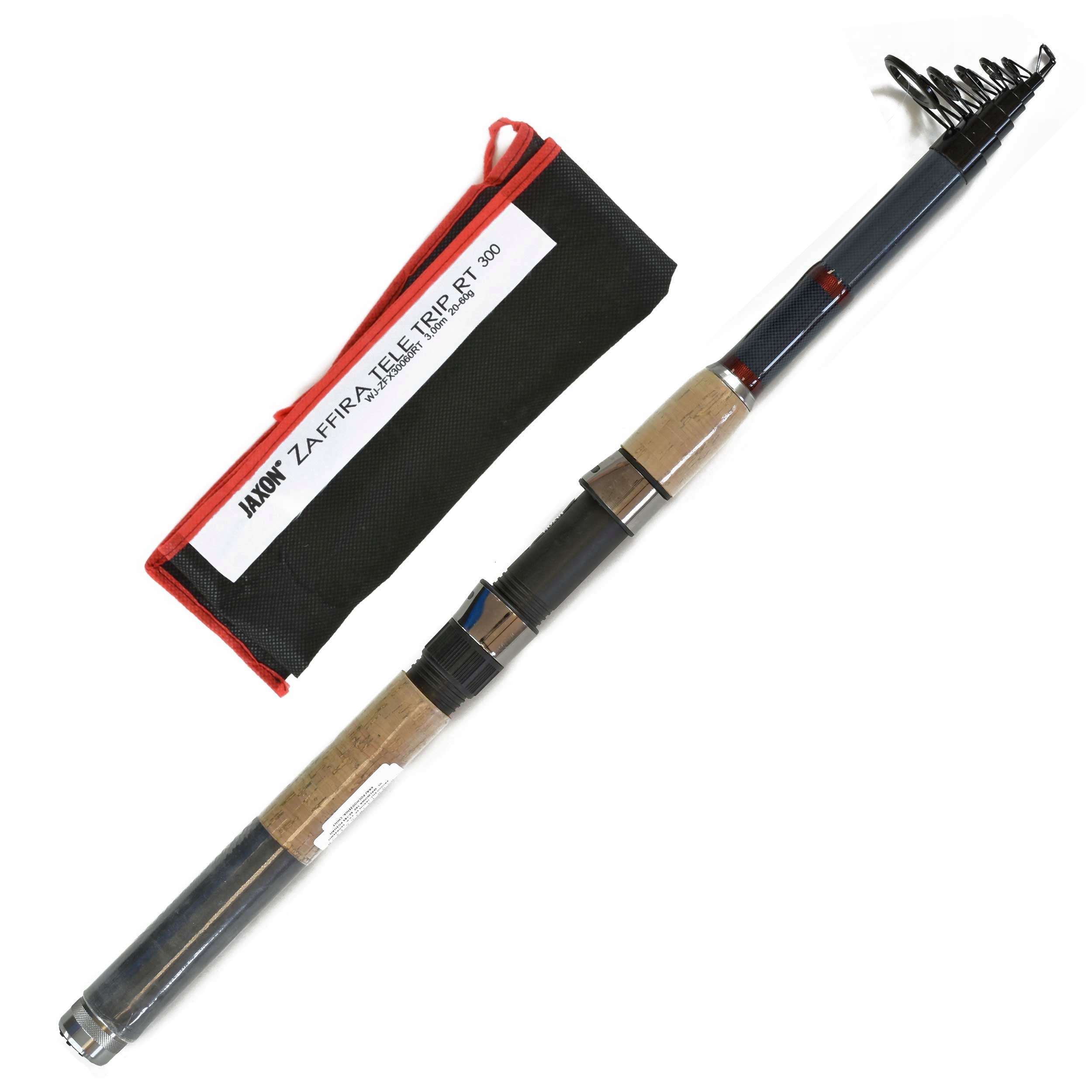 Wędka teleskopowa Jaxon Zaffira Tele Trip Rt 3.00m 20-60g połów rekreacyjny