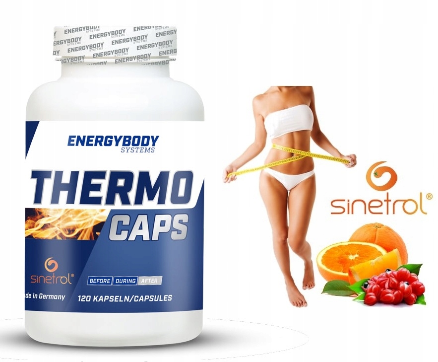 Thermo Caps spalovač tuků, silné hubnutí, redukce hmotnosti s Sinetrol