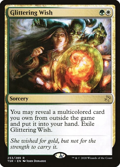 MtG: Glittering Wish (TSR) *foil*