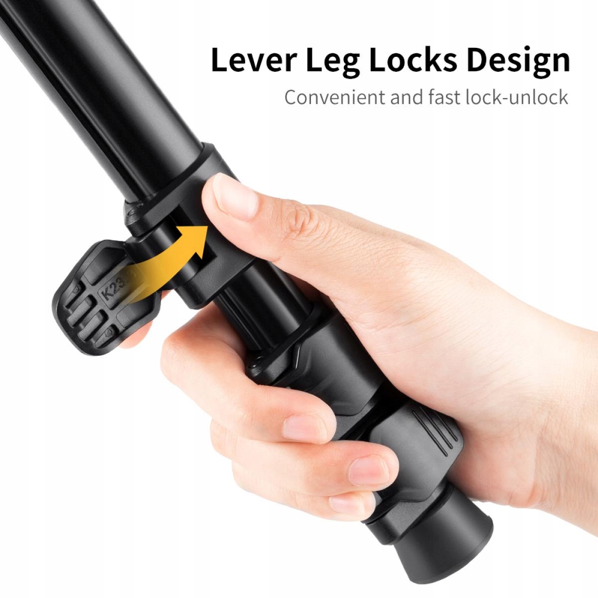 TRIPOD/STATYW K&F 162cm K234A1 podróż Waga produktu z opakowaniem jednostkowym 1.5 kg