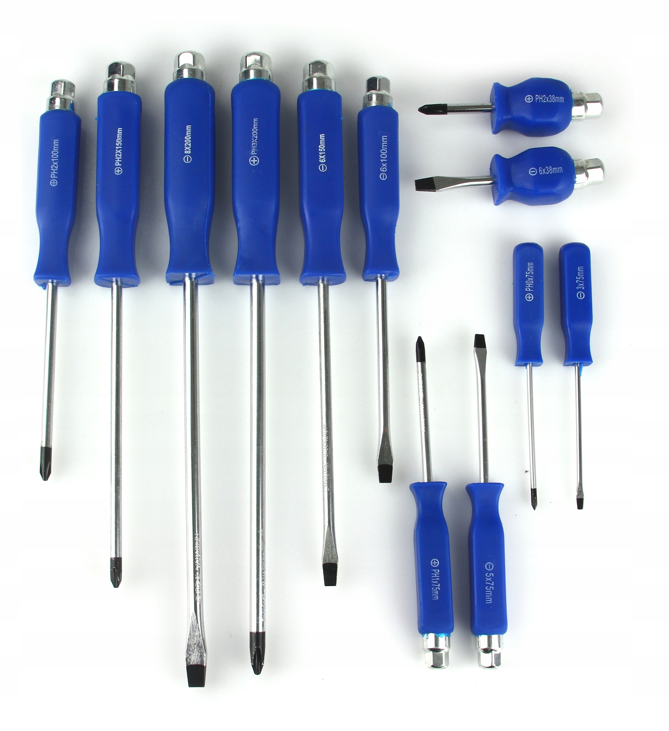 НАБОР ОТВЕРТОК ДЛЯ ОТВЕРТОК 12 ШТ.