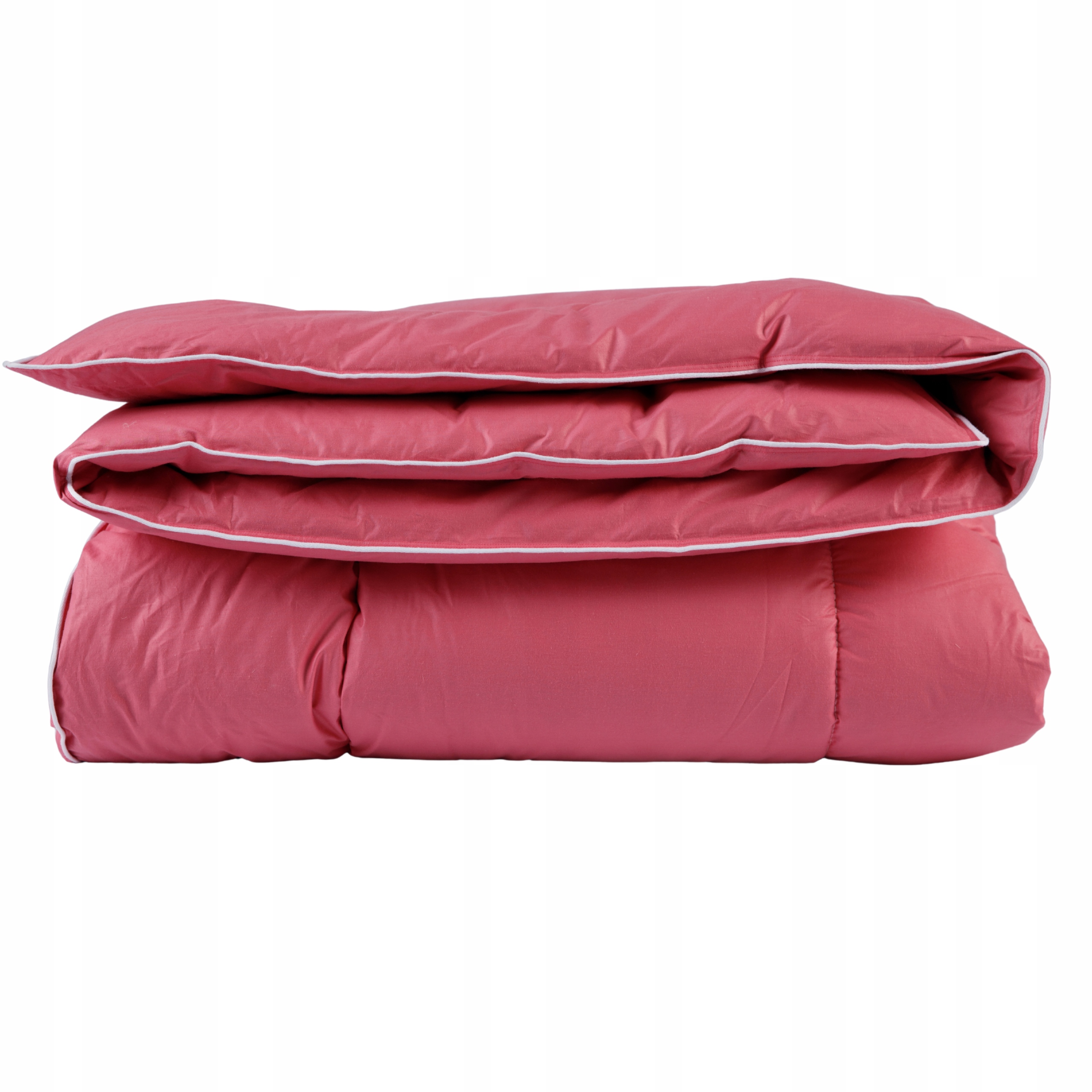 Přikrývka 160 x 200 cm Polopuch Růžová, peří a peří