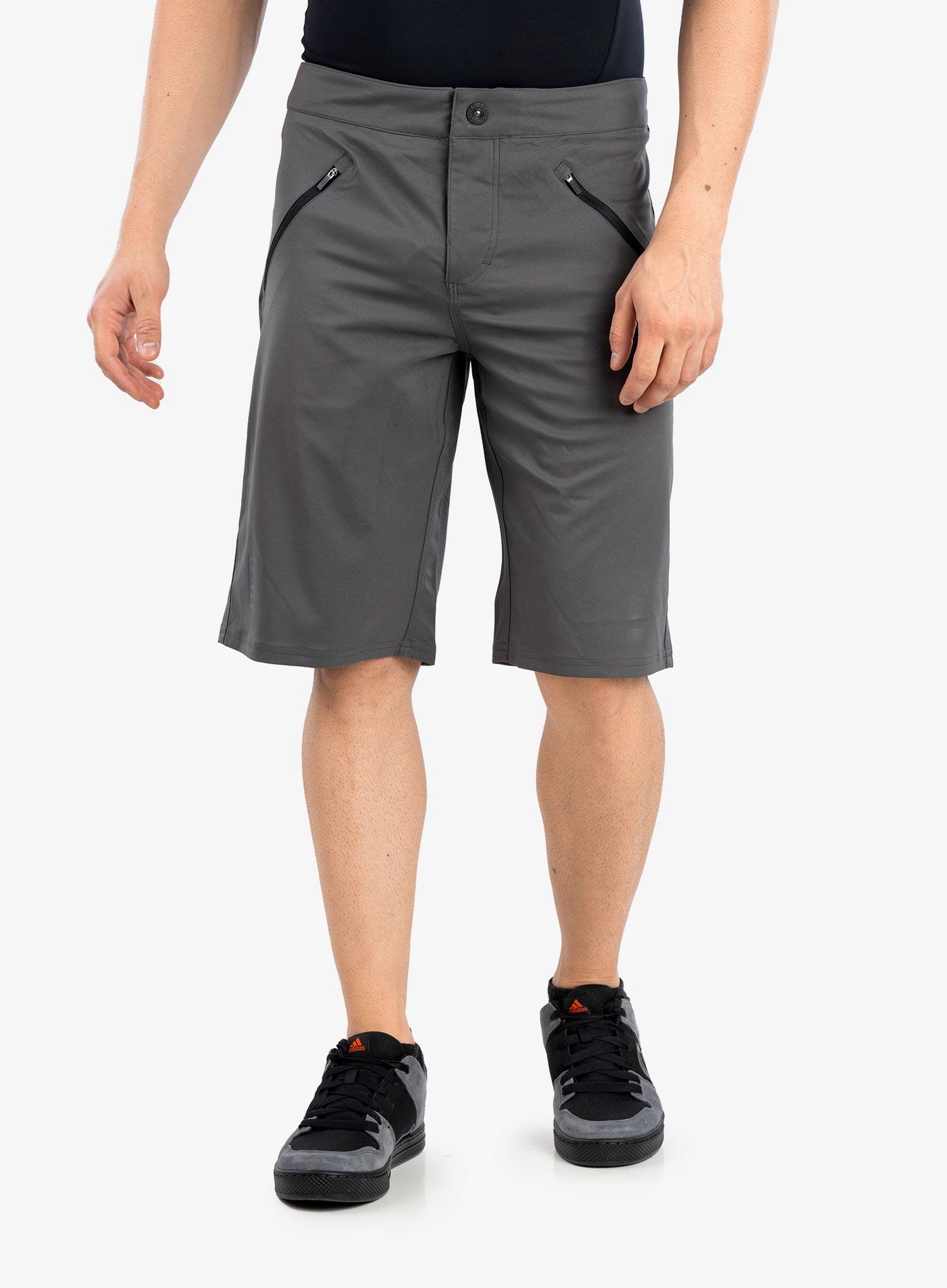 Cyklistické Kraťasy Ion Logo šedé, velikost S