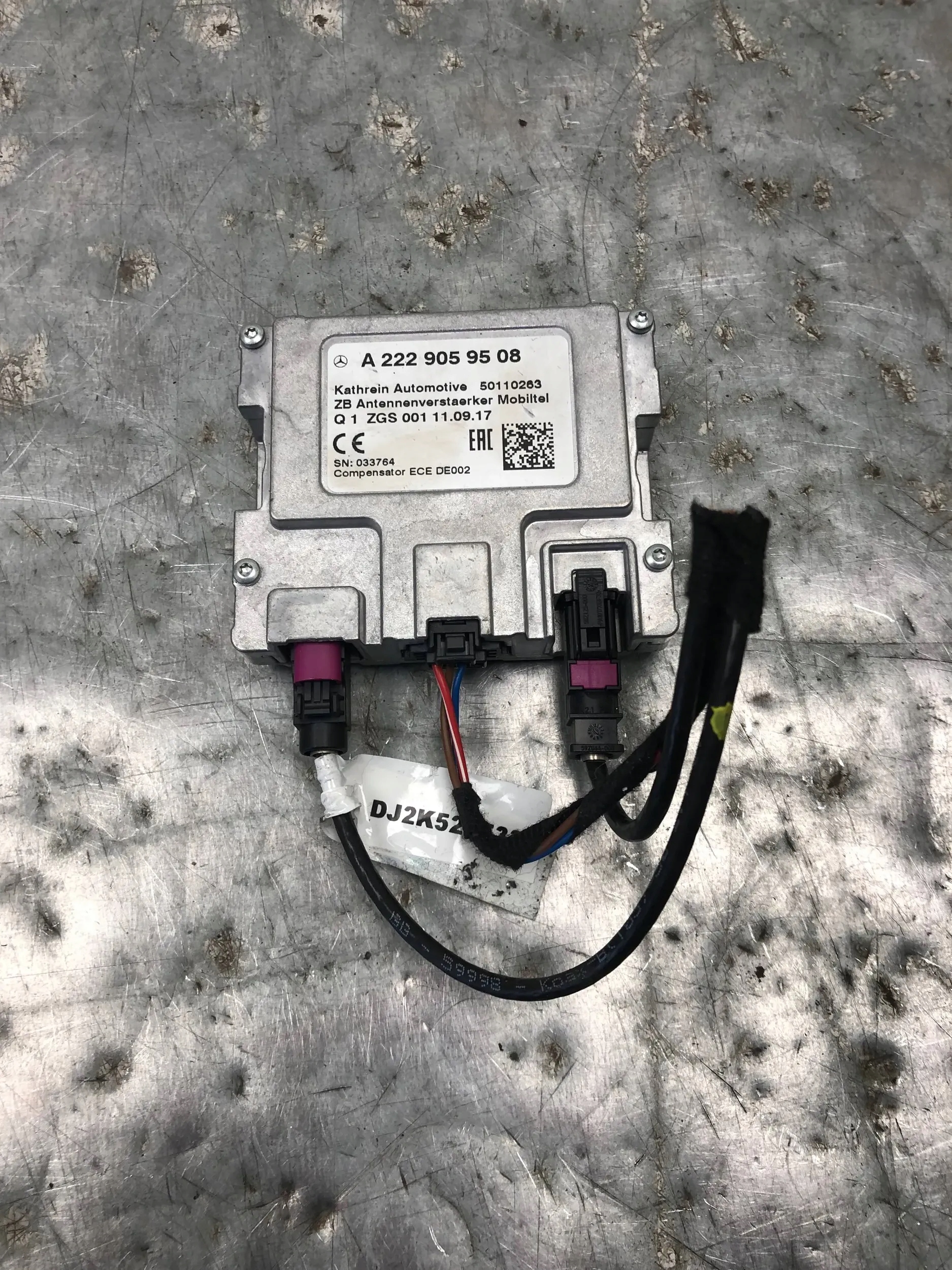 module control unit ANTENY MERCEDES S-KLASA W222 AMG A2229059508