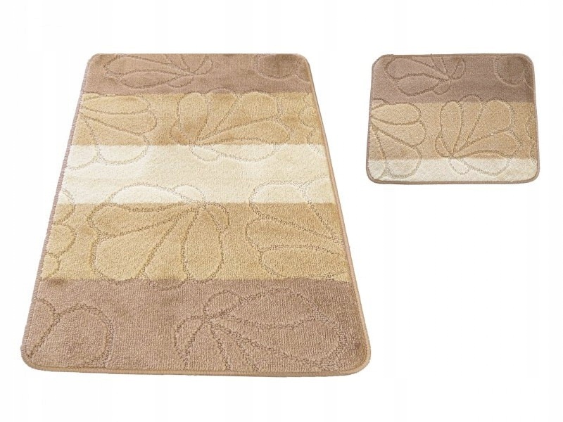 

Dywaniki Łazienkowe 2SZT Do Prania #01 Beżowe Kpl