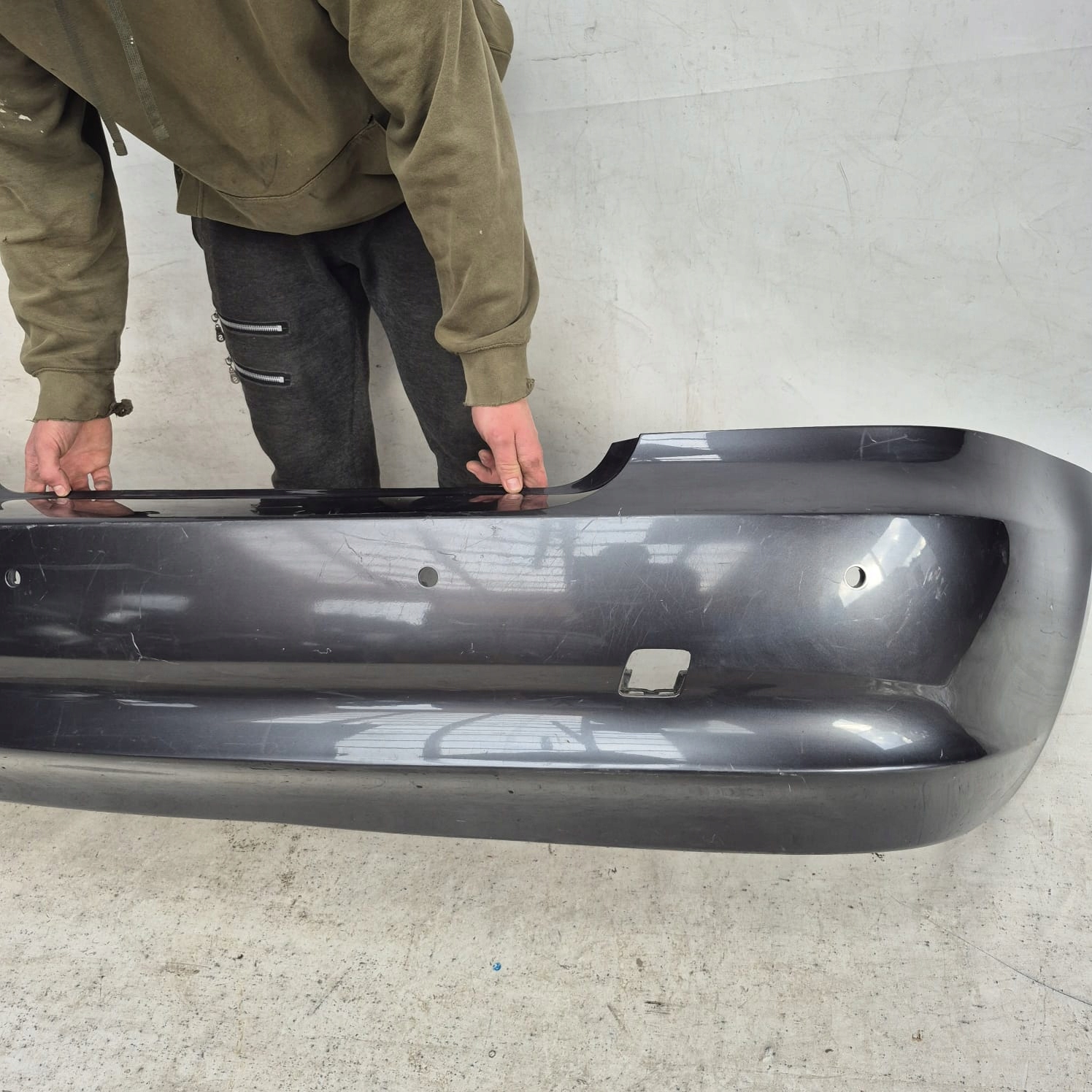 BMW 1 E82 E88 COUPE CABRIO 07-13 bumper rear part rear PDC