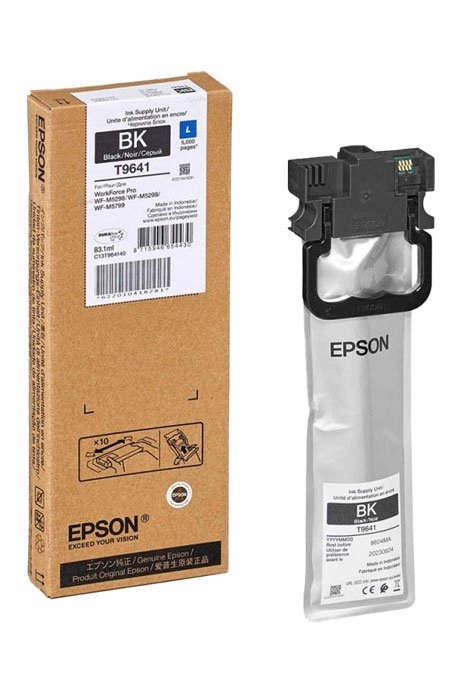 Originálny atrament Black Epson T9641 (C13T964140)