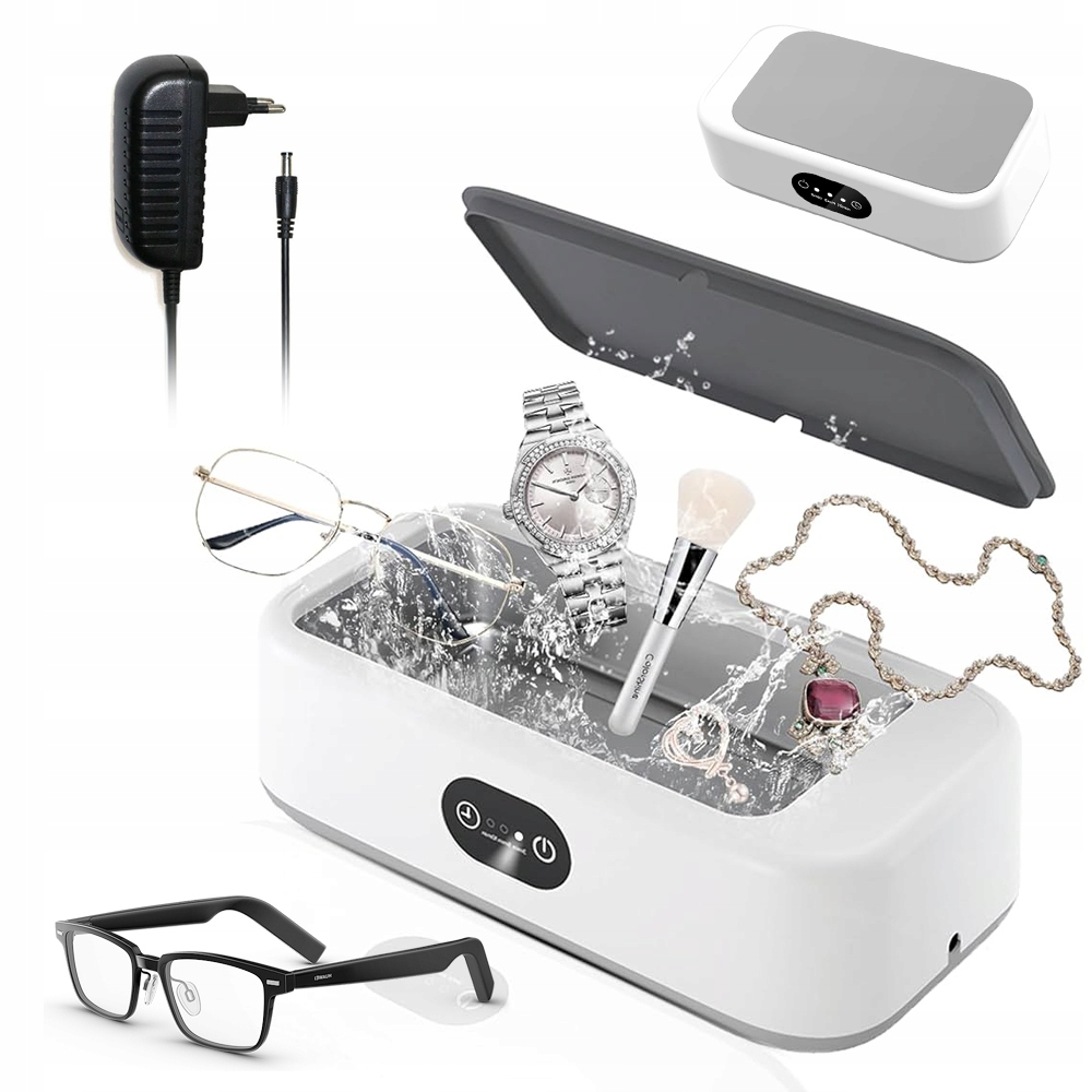 Myjka Ultradźwiękowa Okular Biżuteria 640ML 3 tryby 3/5/10 minut