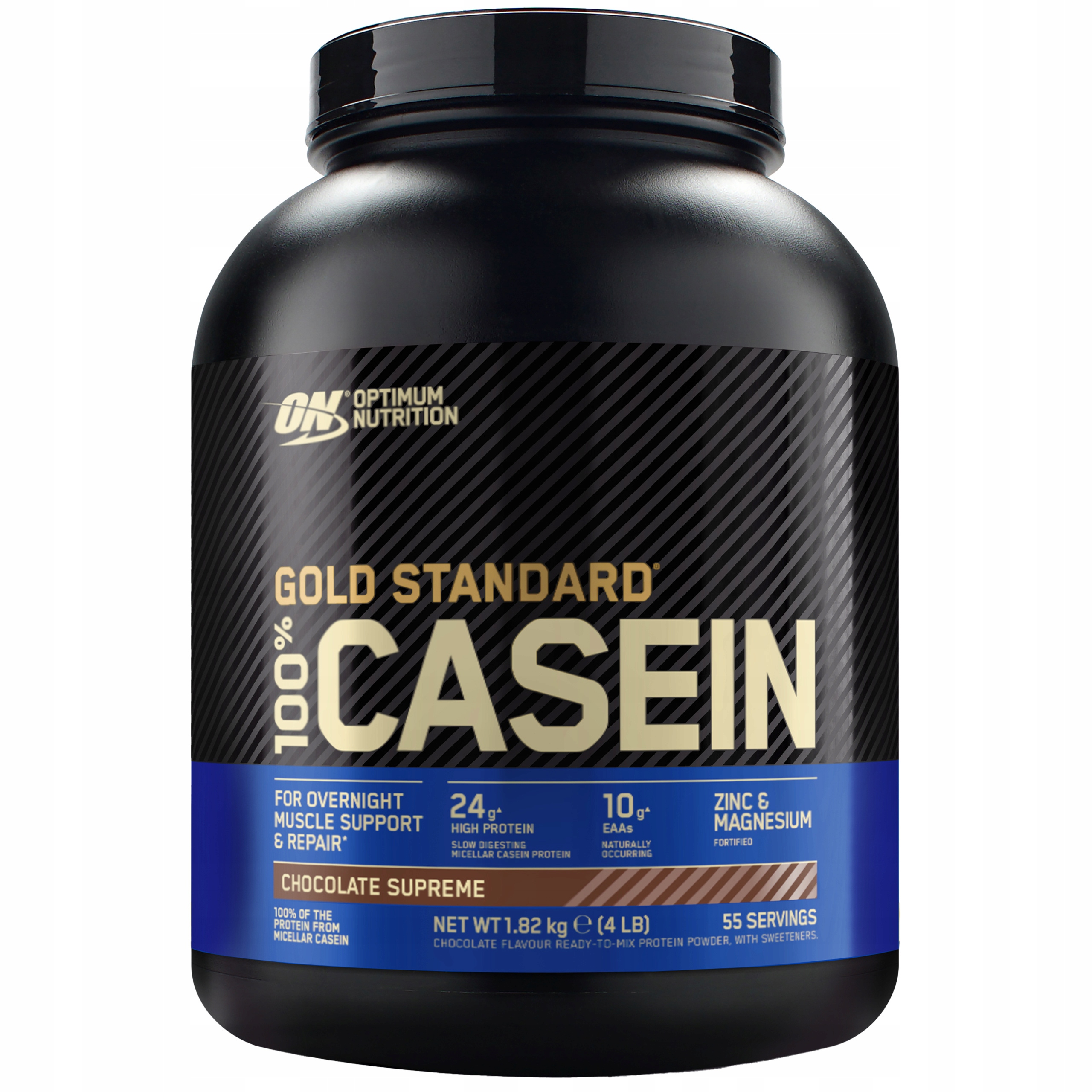 Kaseinový protein Optimum Nutrition 1820 g Čokoláda Hořčík Zinek Noc On