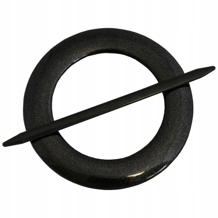 

Klamra Do Firan Zasłon Spinki Klamry koło czarne