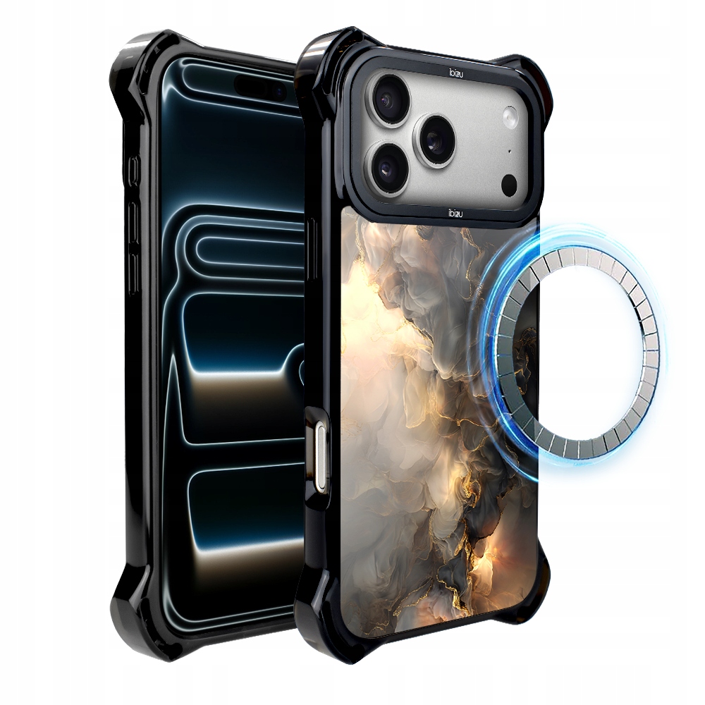 Pouzdro Ibizu DropGuard Ultra iPhone 17 Pro s MagSafe, Stardust