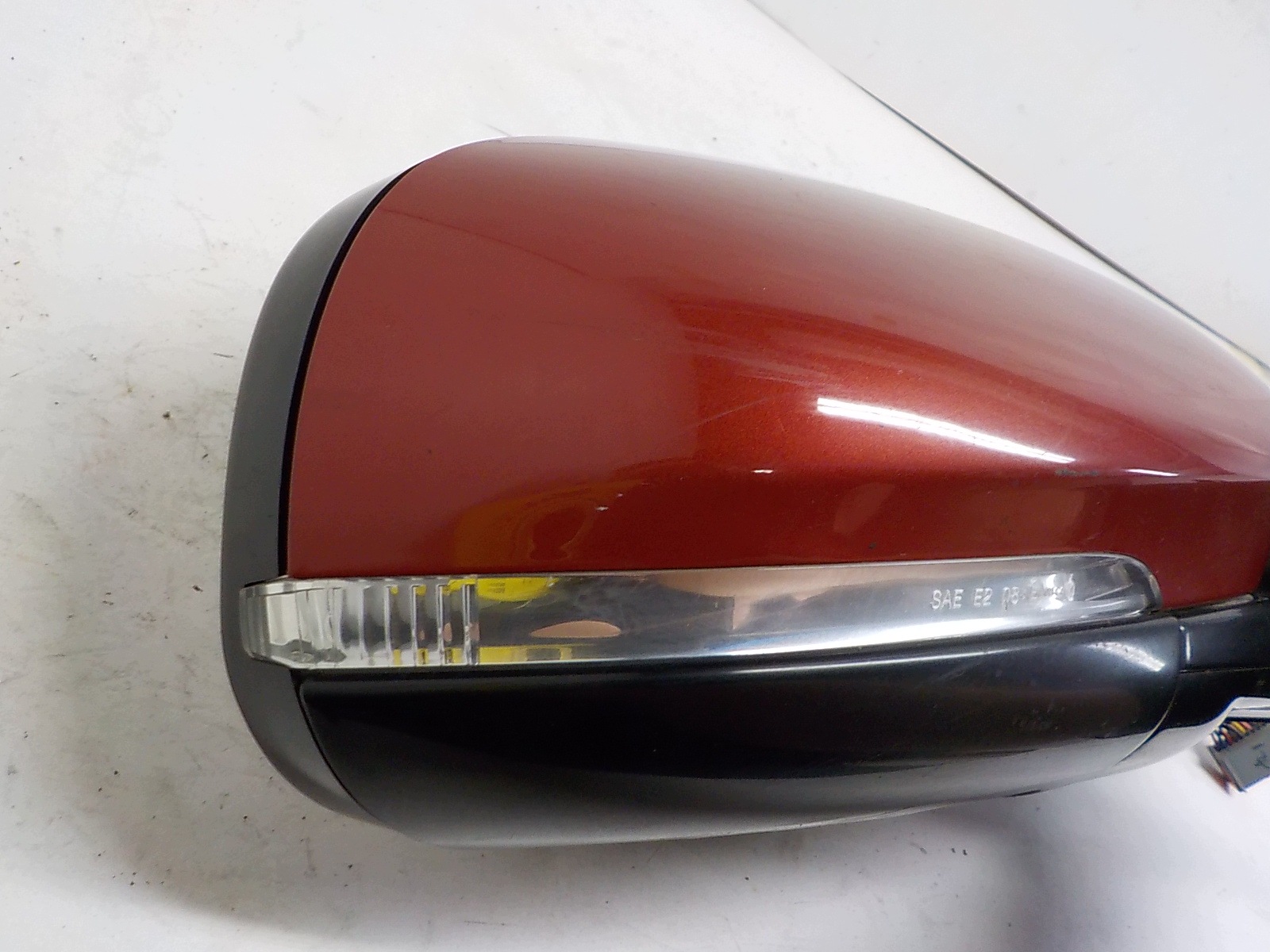 JAGUAR XF X250 mirror exterior right 14 PIN vertical