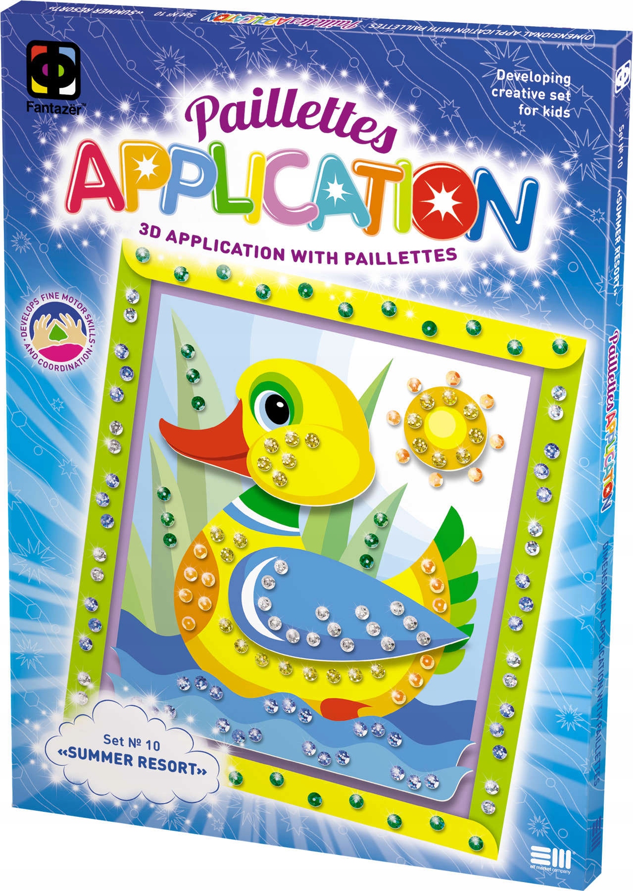 

Zestaw Kreatywy Cekinowa Brokatowa Kaczka Naklejki